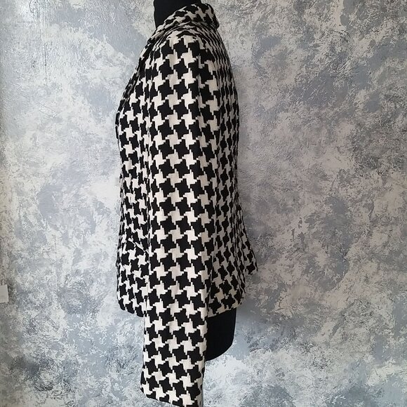 George Me. Stylish Houndstooth Blazer Size 16 - Picture 3 of 11